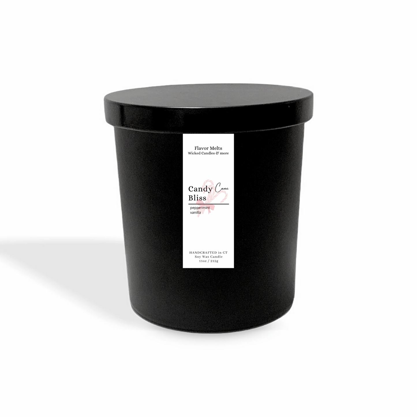 candy cane bliss woodwick soy candle
