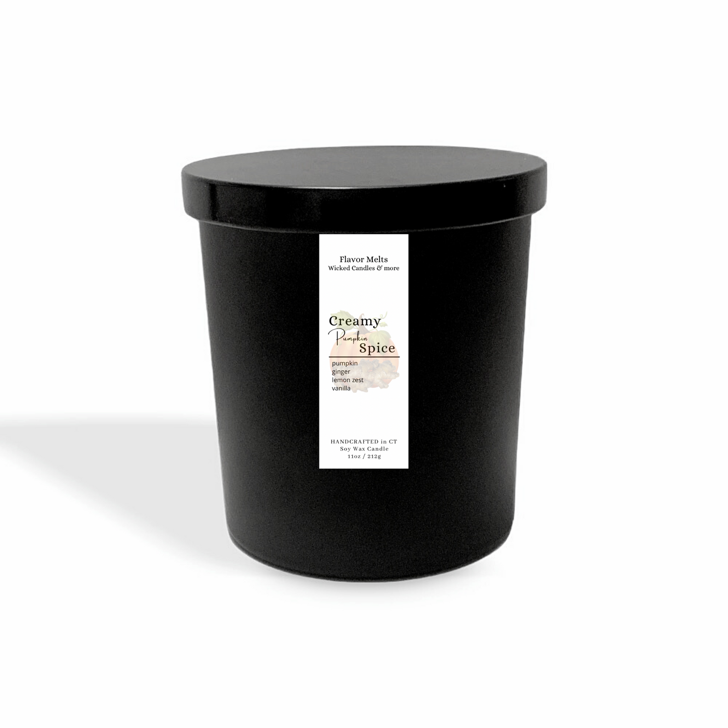 creamy pumpkin spice woodwick soy candle
