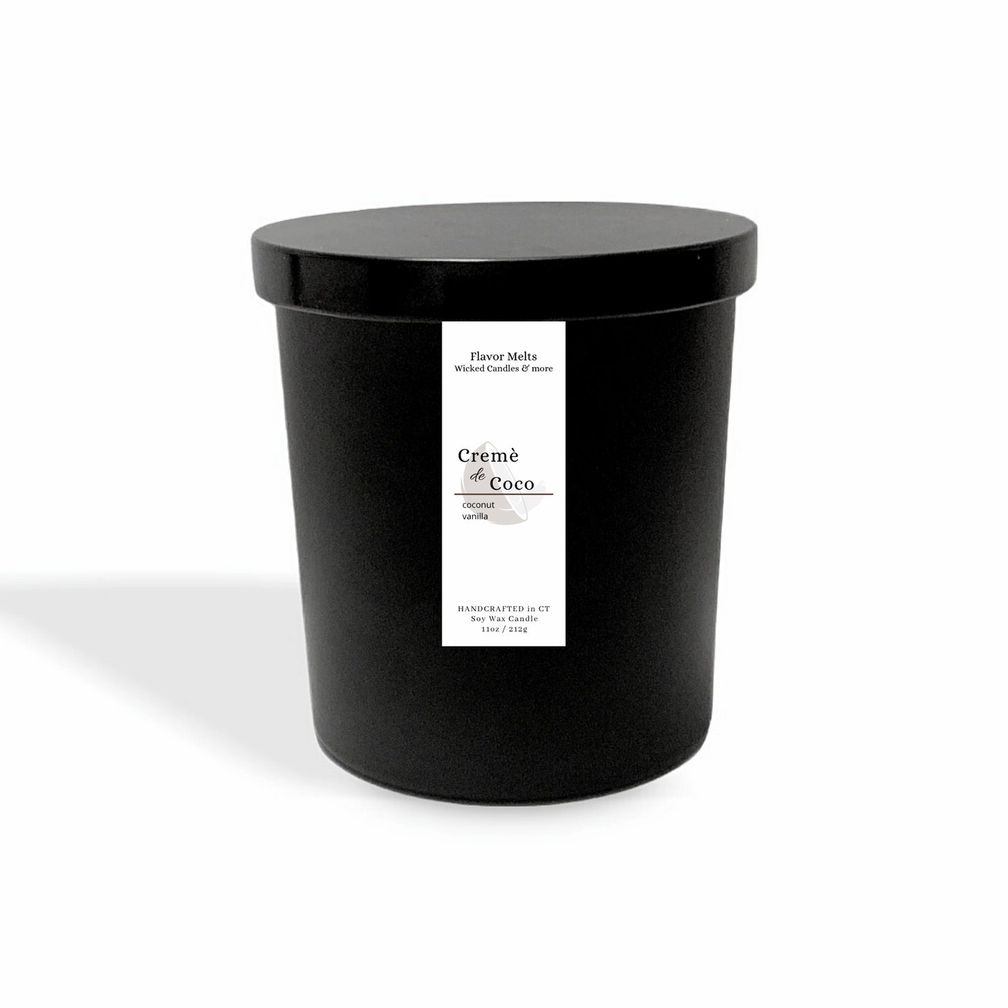 creme de coco woodwick soy candle