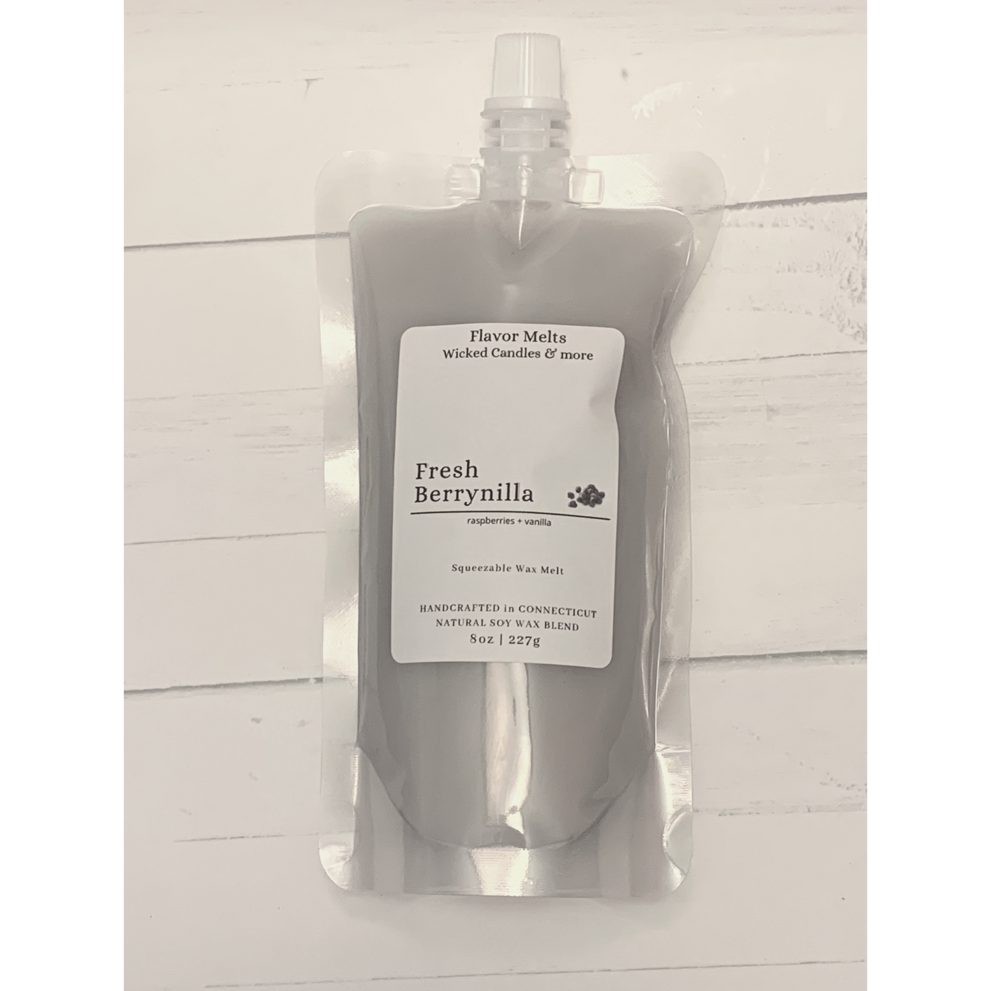 fresh berrynilla squeeze soy wax melt