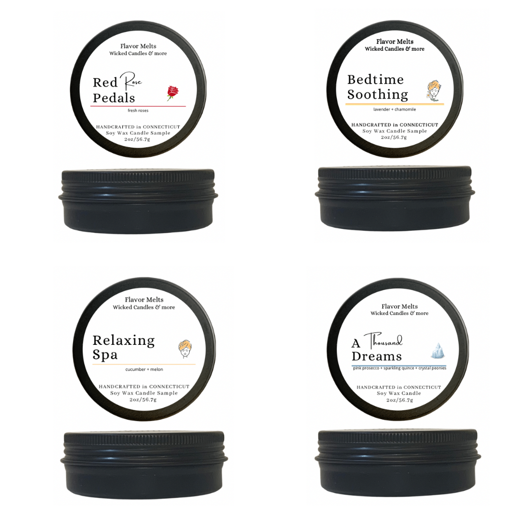 woodwick soy candle sample