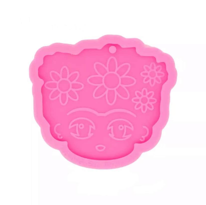 flower girl silicone mold