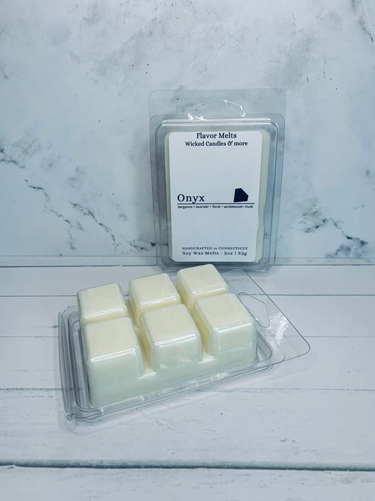 onyx scented wax melt