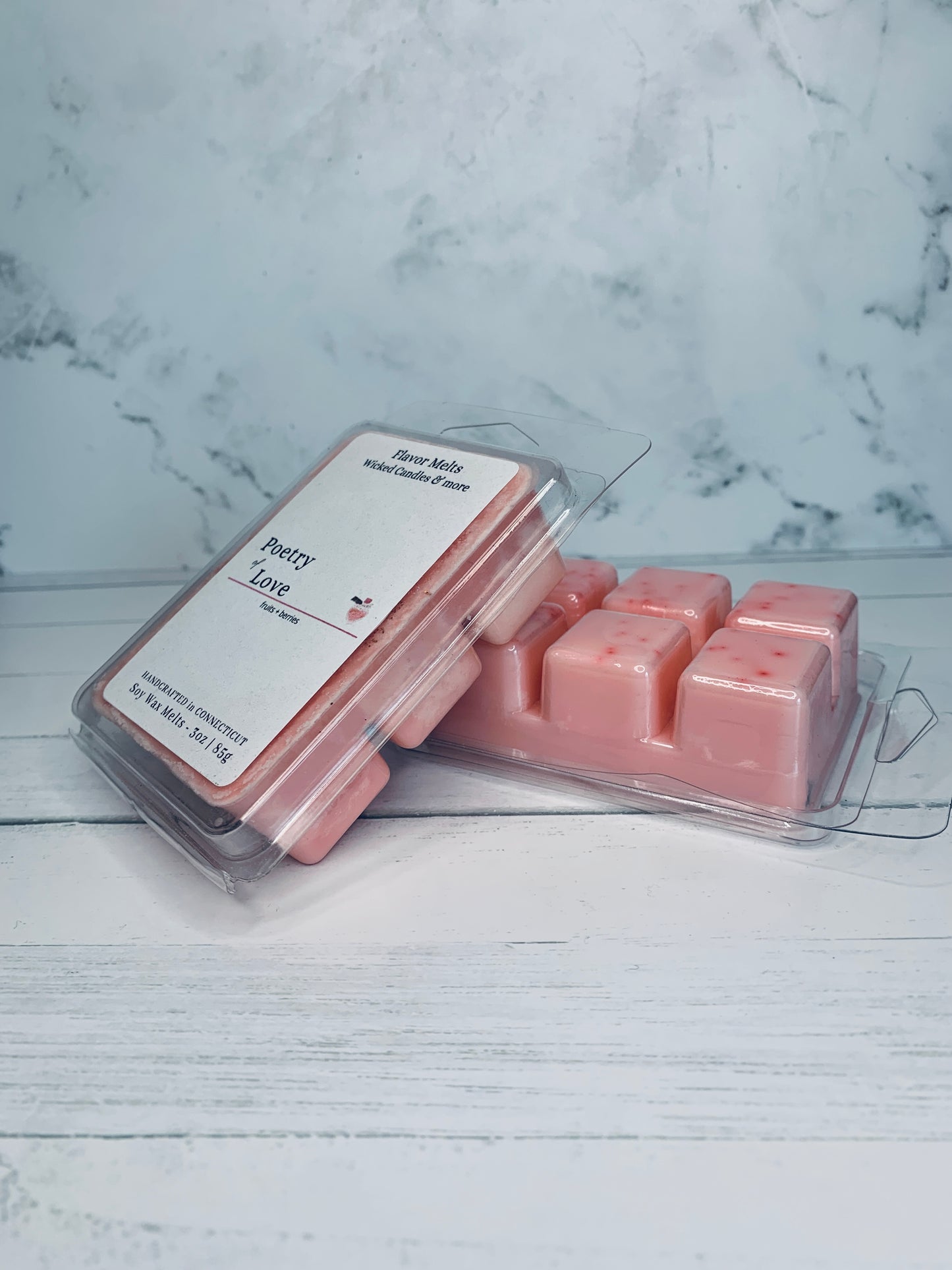 poetry of love scented wax melt