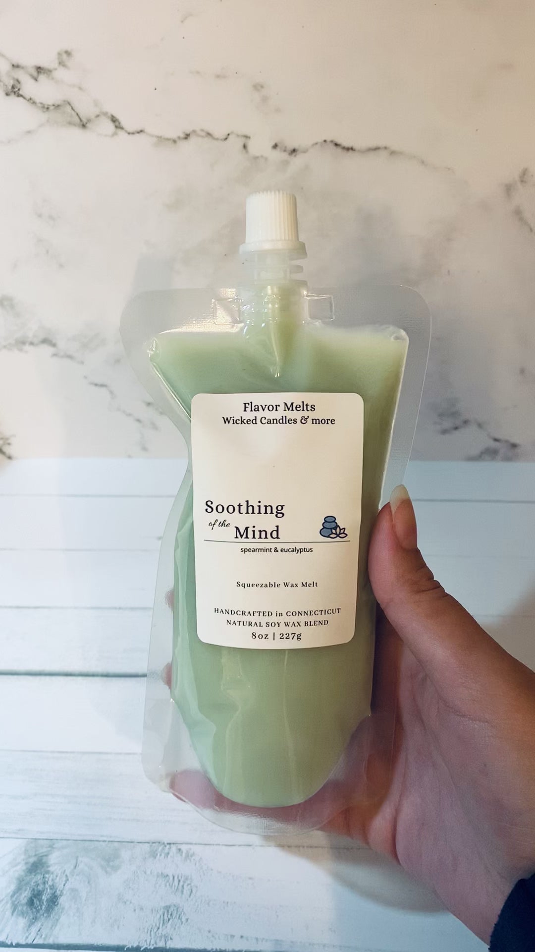 soothing of the mind squeeze wax melt