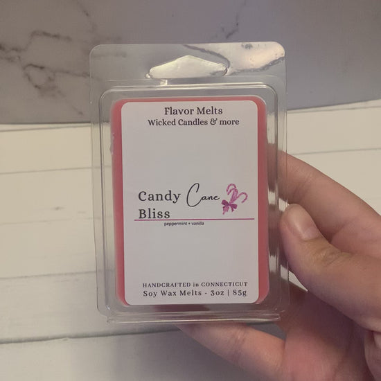 candy cane bliss soy wax melt