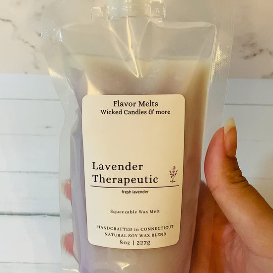 lavender therapeutic squeeze wax melt