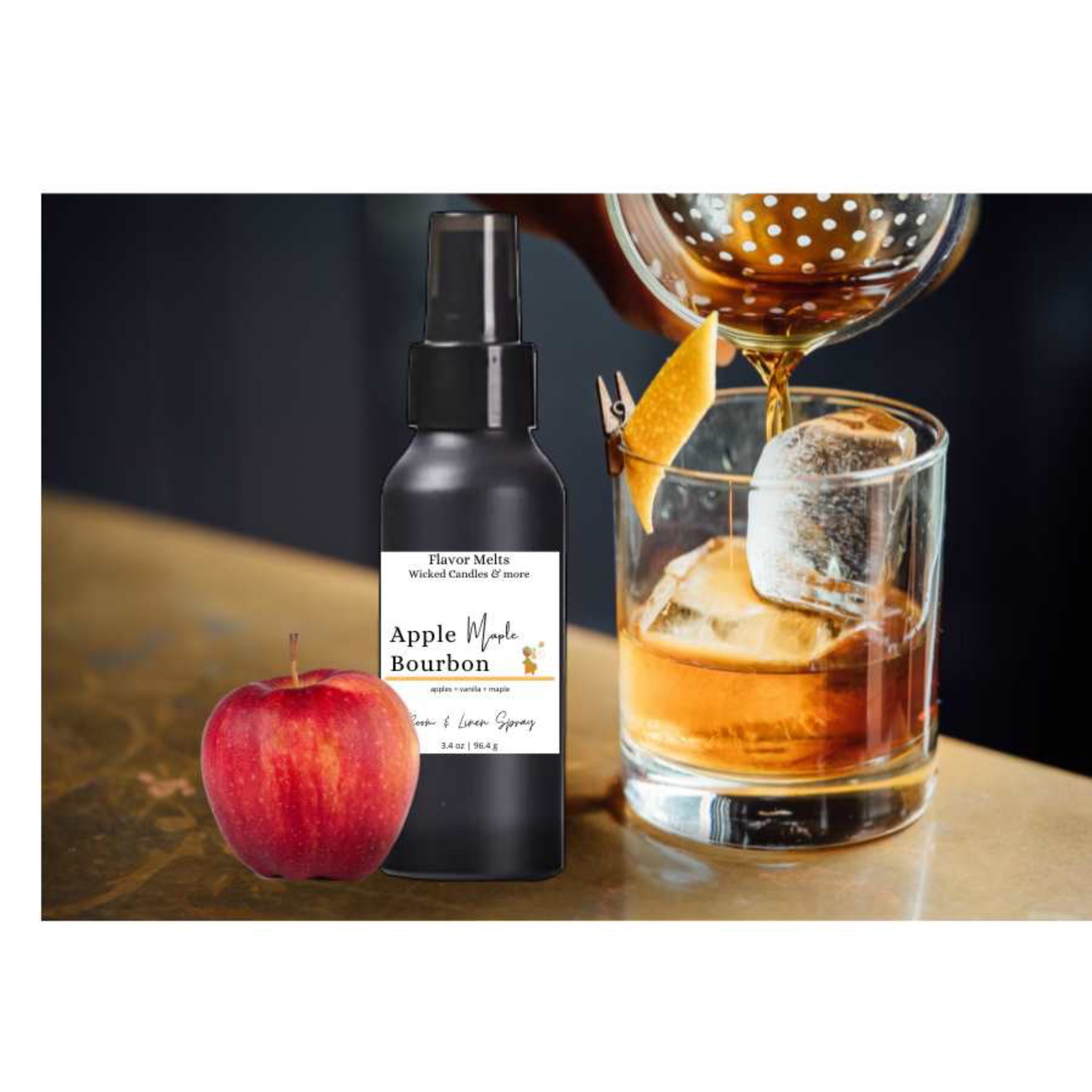 apple maple bourbon air freshener