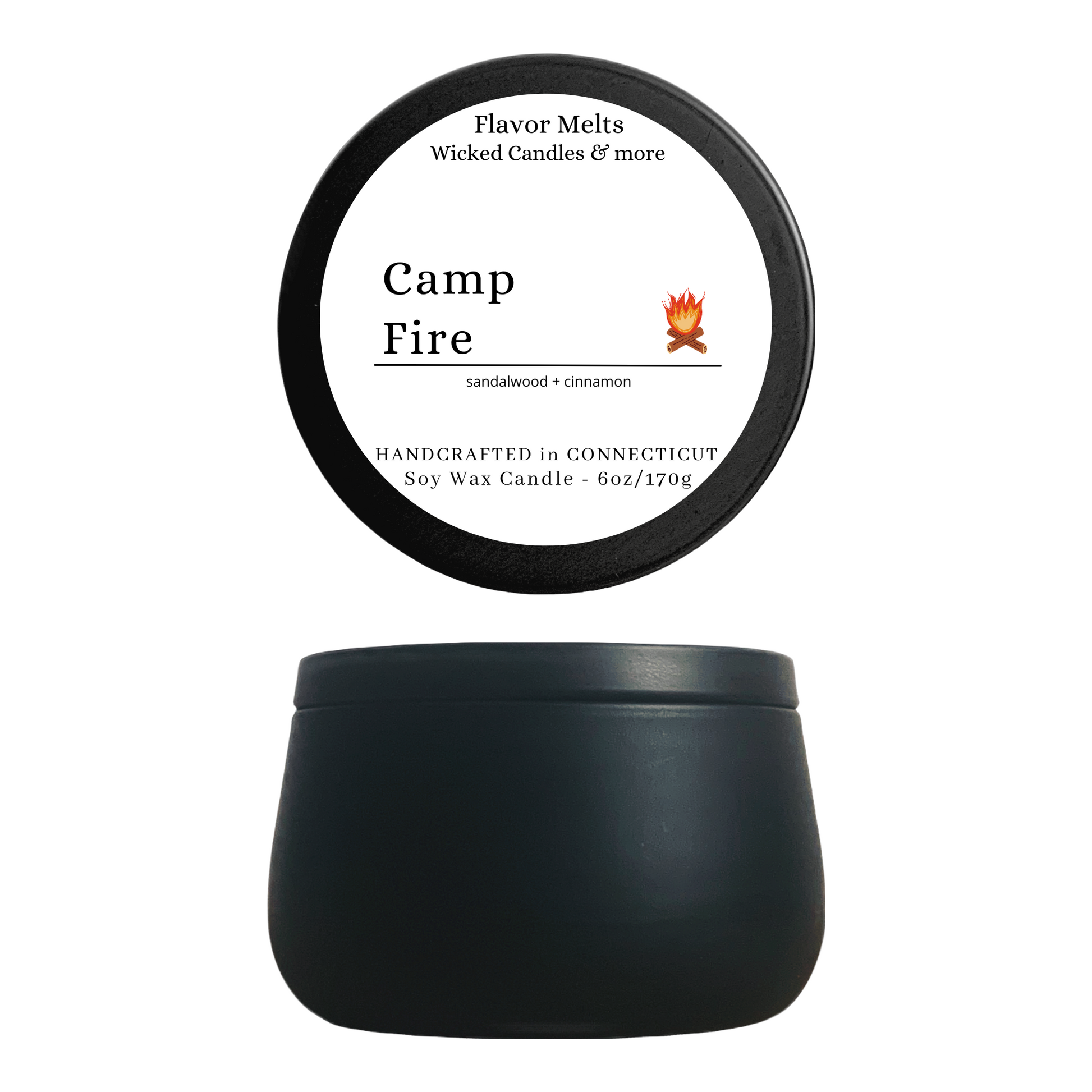 camp fire woodwick candle