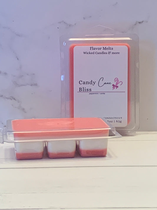 candy cane bliss soy wax melt