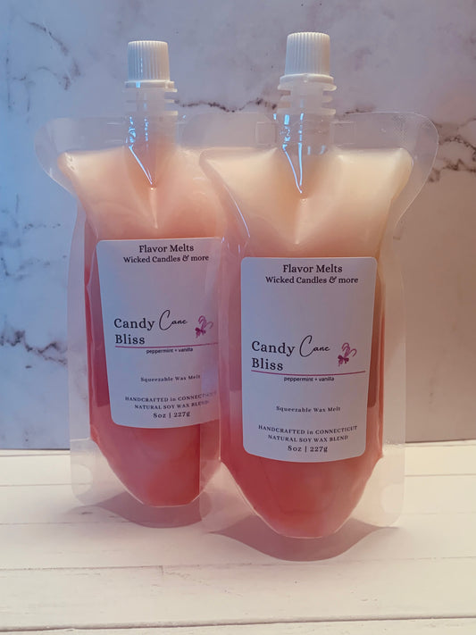 candy cane bliss squeeze wax melt