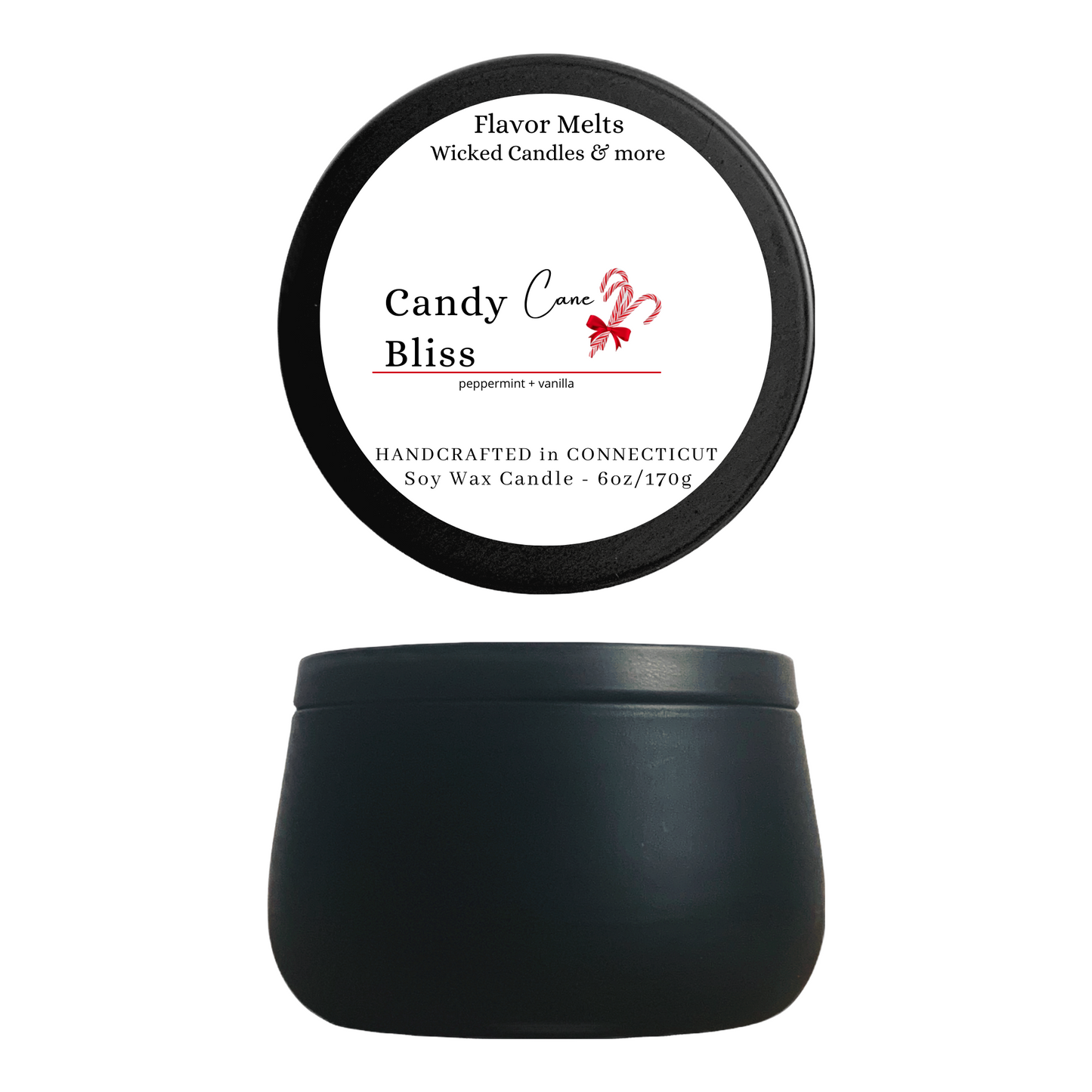 candy cane bliss woodwick candle