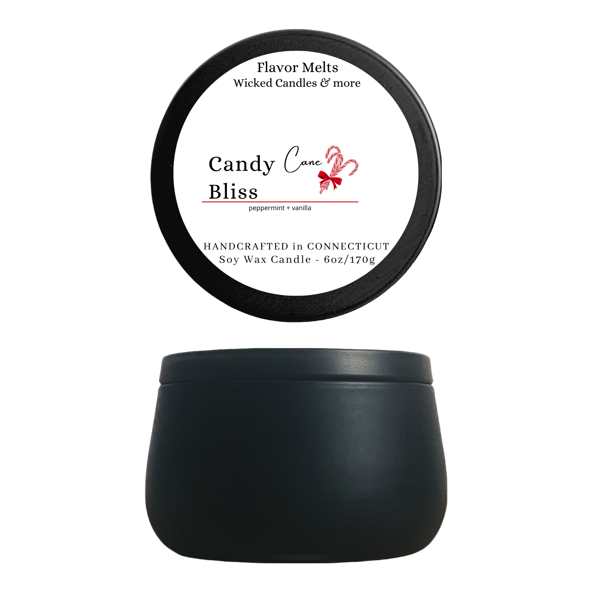 candy cane bliss woodwick candle