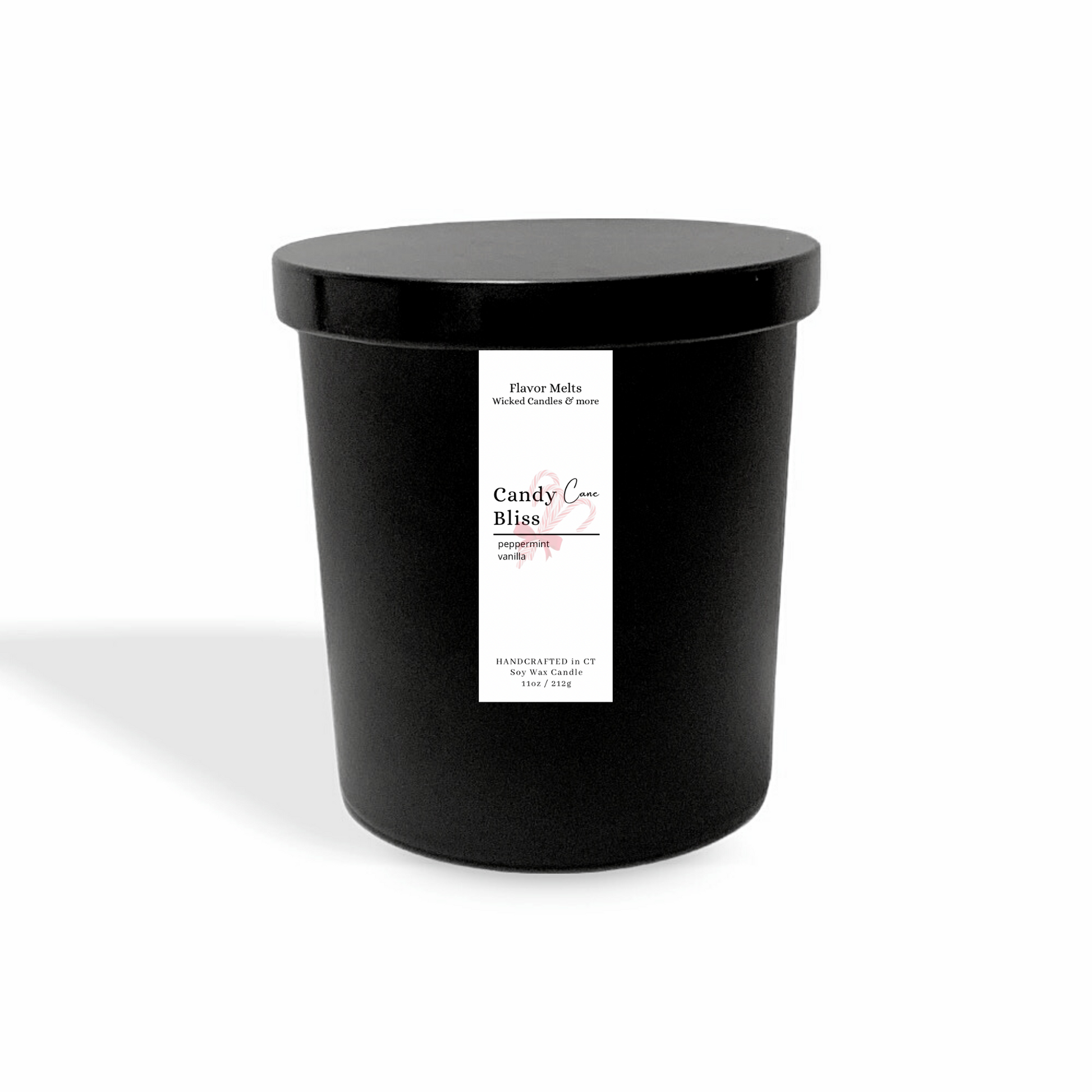 candy cane bliss woodwick soy candle