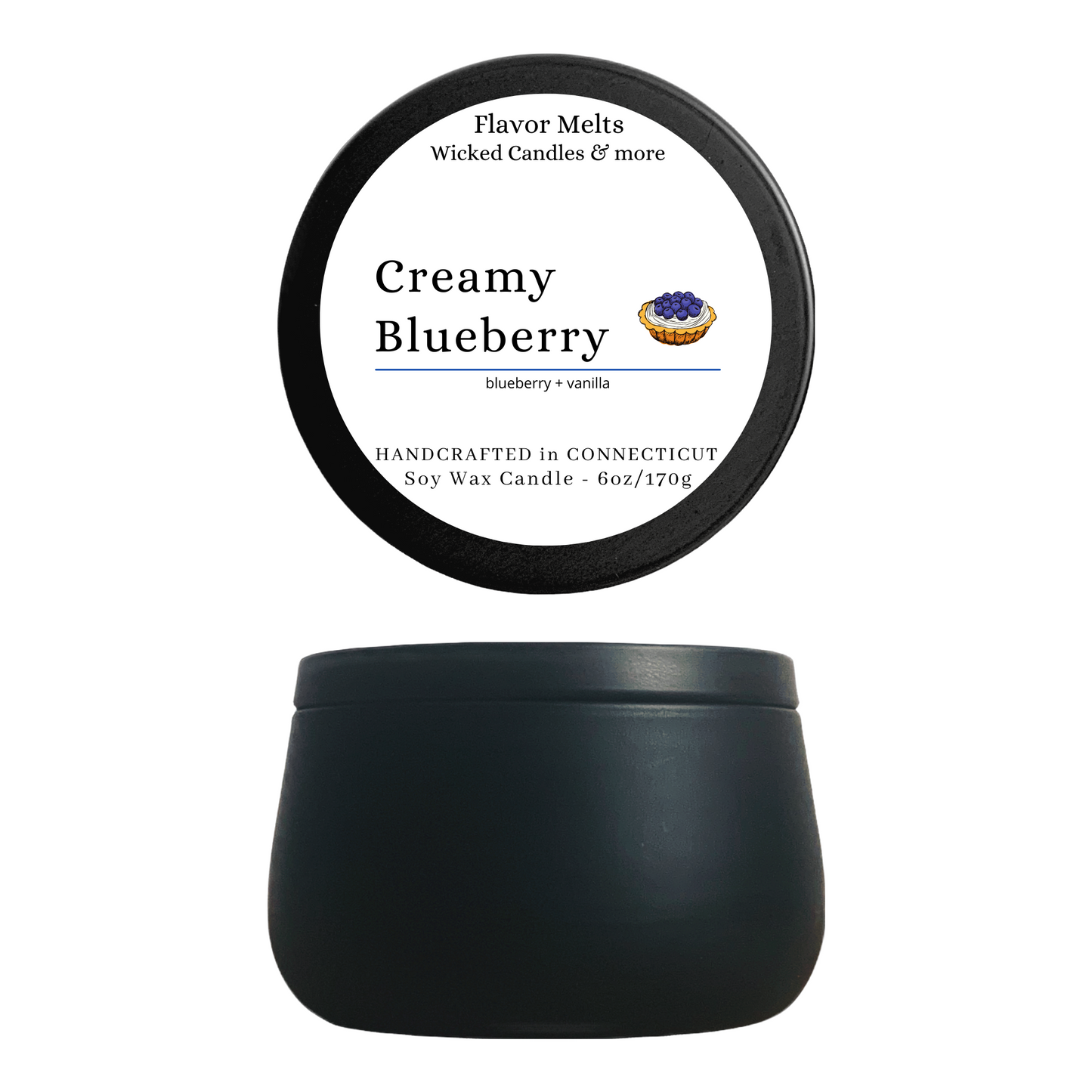 creamy blueberry woodwick candle