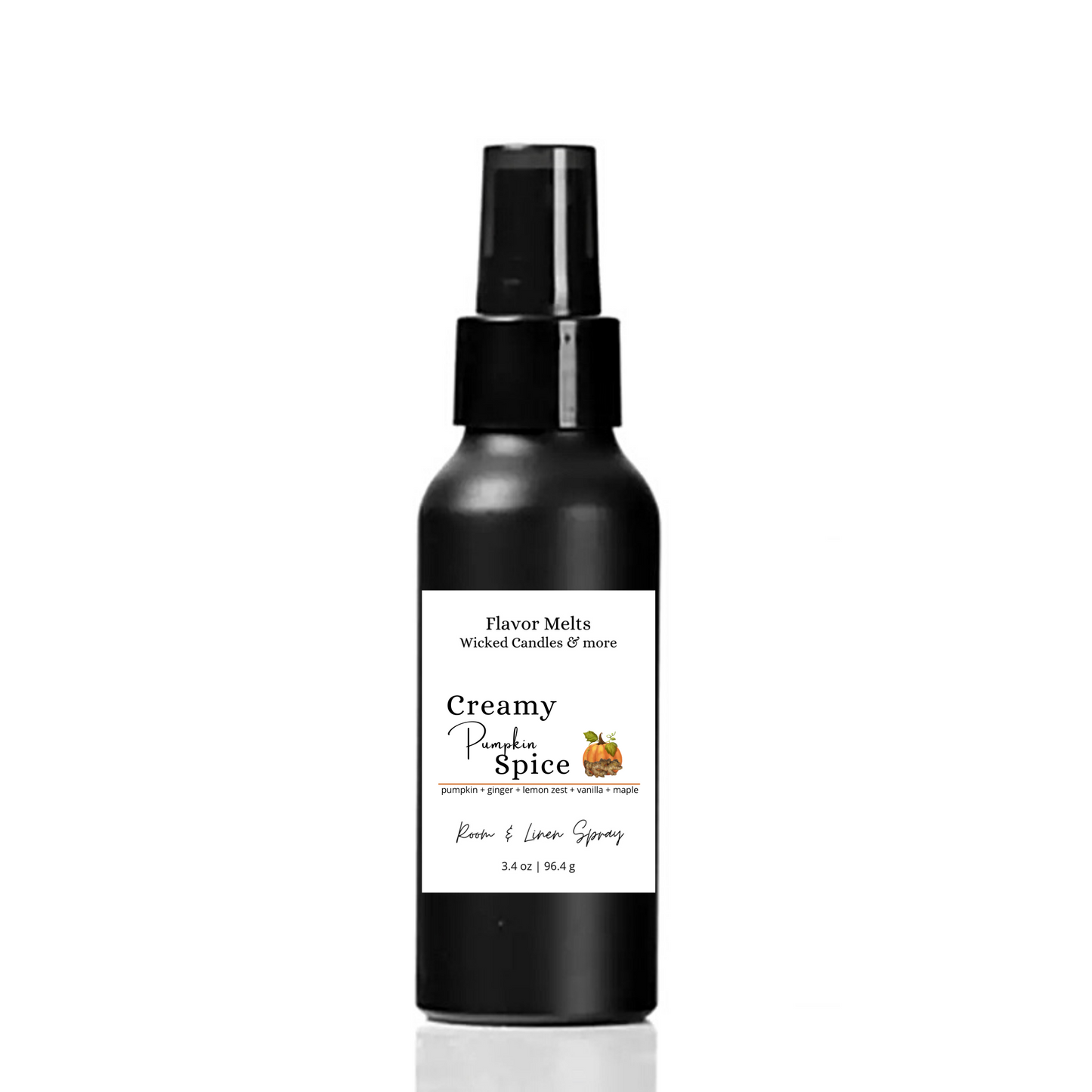 creamy pumpkin spice room and car spray
