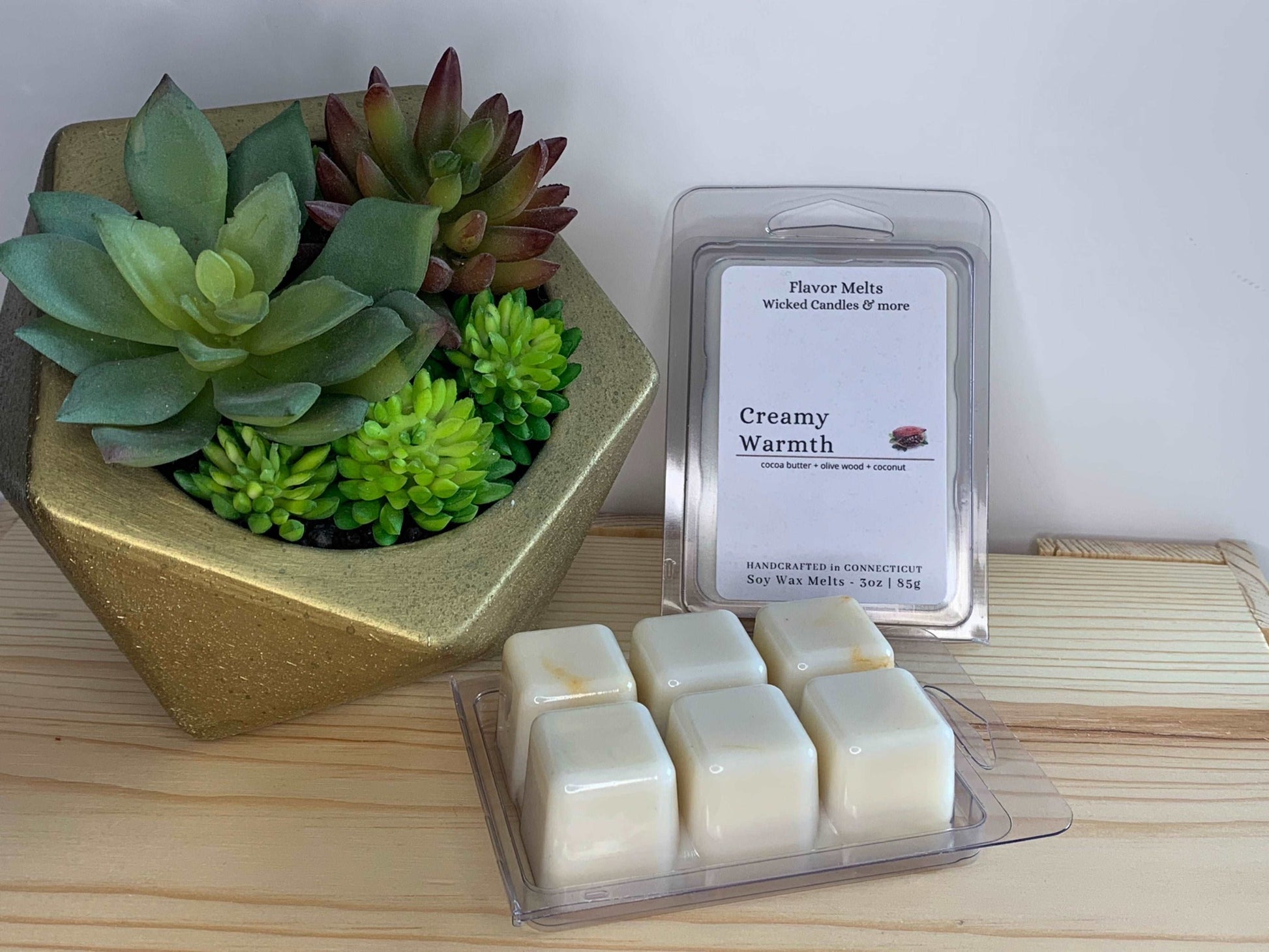 Creamy Warmth Scented Soy Wax Melt