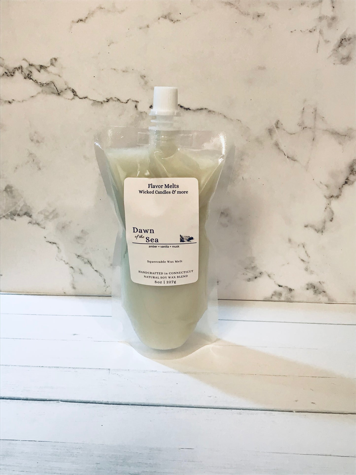dawn of the sea scented squeeze wax melt