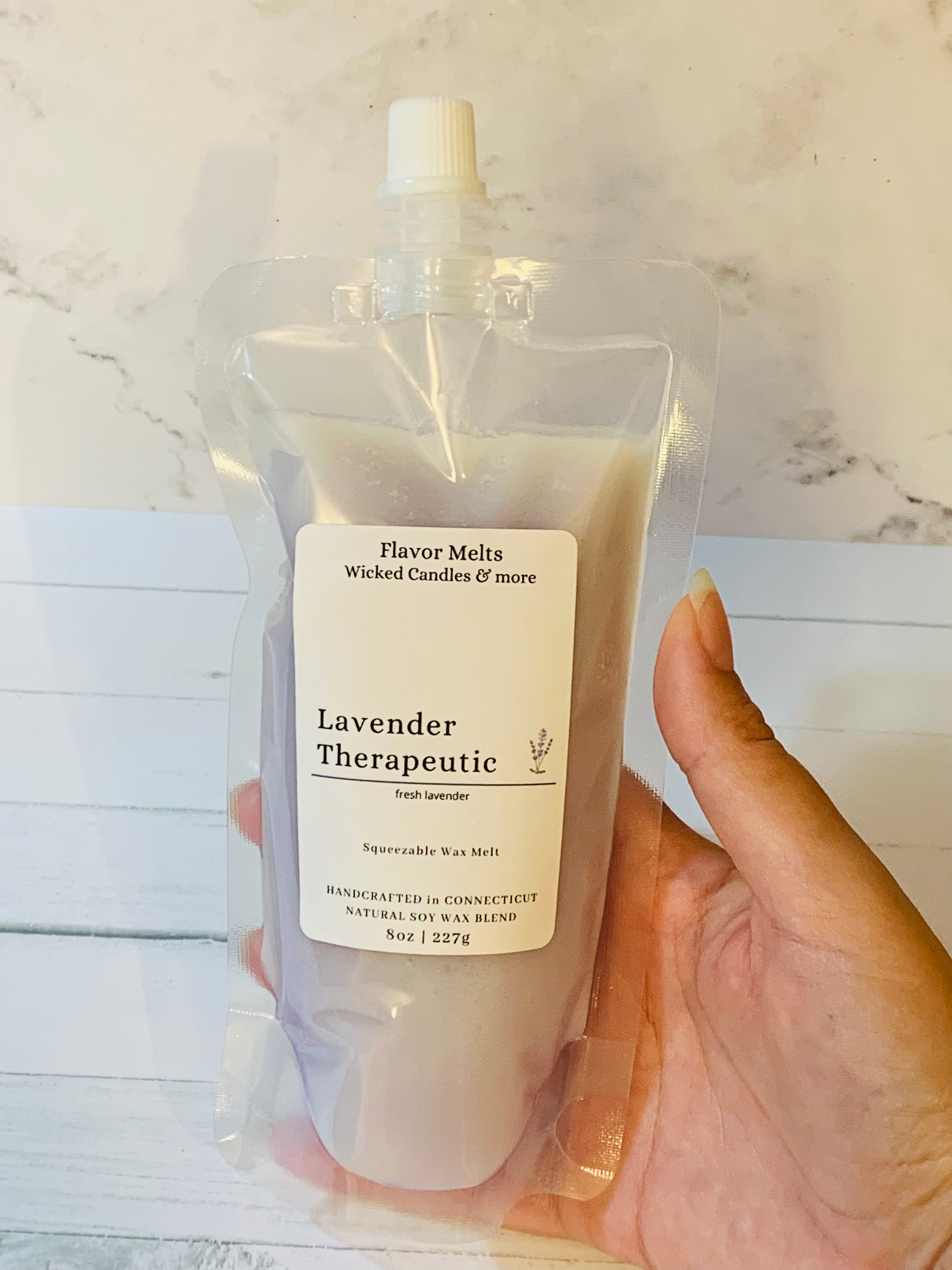 lavender therapeutic squeeze wax melt