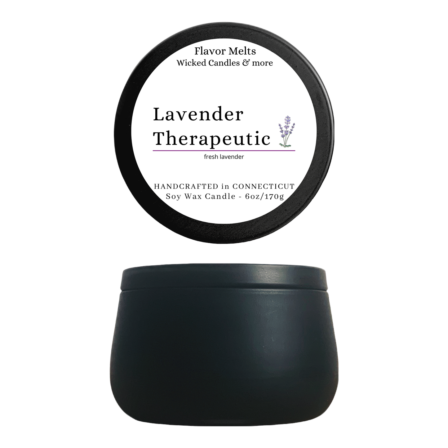 lavender therapeutic woodwick candle