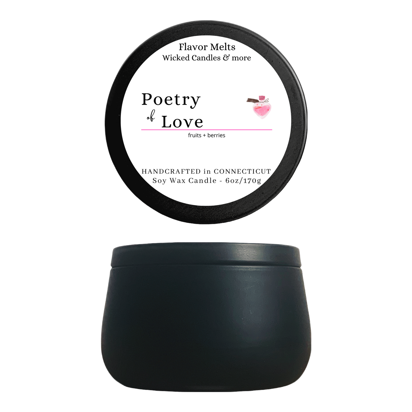 poetry of love woodwick candle
